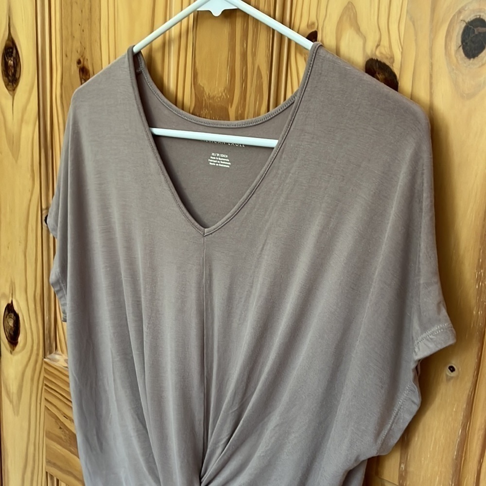 American Eagle Outfitters Twisted Front Top - Picture 2 of 7